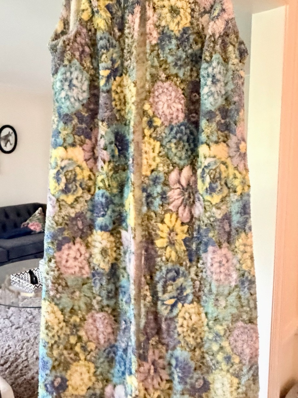 Barry’s Wrap Sak Floral Multicolor Women's Swim Coverup